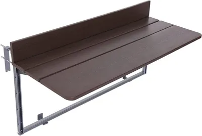Immagine prodotto di Tavolo pieghevole da balcone - Tavolo pieghevole per balcone - Tavolo sospeso - Tavolo per balcone - Tavolo da esterno
