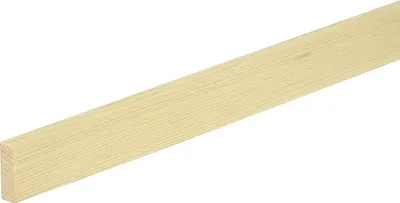 Produktbild von FN Neuhofer Flachleiste 100 cm 29 x 10 mm Fichte/Kiefer