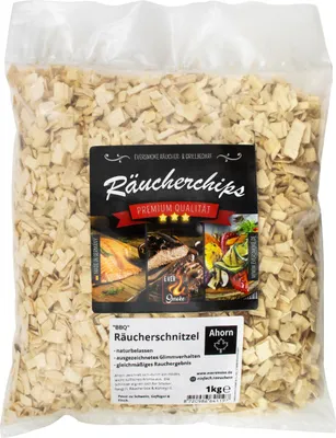 Produktbild von Eversmoke Premium "BBQ" Räucherschnitzel, Ahorn Schnitzel - 1kg