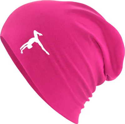 Produktbild von Huuraa Beanie Turnen Gymnastik Fuchsia One Size Baumwolle und Elasthan Mütze Geschenkidee