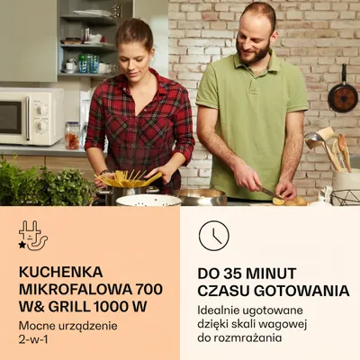 Zdjęcie produktu dla Klarstein Caroline Kuchenka mikrofalowa