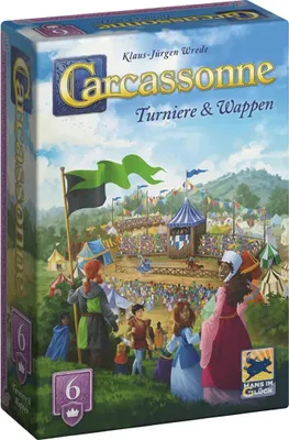 Obrázek produktu pro Hans im Glück Carcassonne 6. rozšíření Turnaje a erby HIGD0136