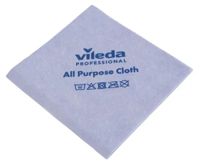 Produktbild von Vileda All Purpose Allzwecktuch, 38 x 40 cm, blau | Packung (1 Stück)