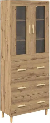 Immagine prodotto di Credenza con cassetto Rovere artigianale 69,5 x 34 x 180 cm