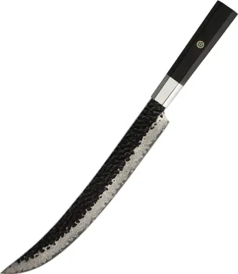 Obrázok produktu pre Damaškový kuchynský nôž YU-37441 - Slicer/Hnedá KP37441