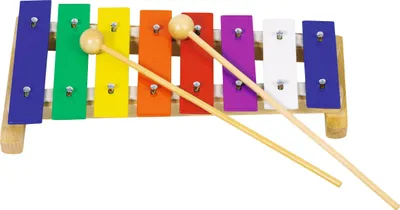 Produktbild von Goki Xylophon Musikinstrument für Kinder - buntes Spielzeug