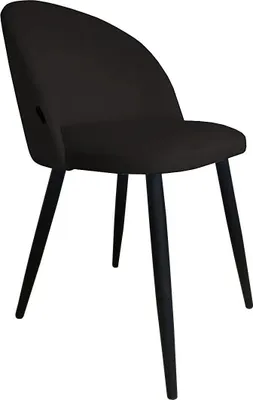 Zdjęcie produktu dla Krzesło CLAUDINE 1 VELVET czarne
