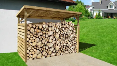 Produktbild von Brennholzlager 663 B Gr.2 B x T x H 310 x 130 x 204
