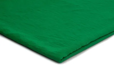 Zdjęcie produktu dla Krepa amerykańska, lekka tkanina odzieżowa, zielona, 50 x 150 cm