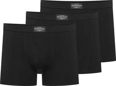 Produktbild von Henderson Herren Bokser Shorts im 3er-Pack - Bequeme Unterwäsche aus 93% Baumwolle und 7% Elasthan, ideal für den täglichen Gebrauch, atmungsaktiv und stretchy für optimalen Komfort. Henderson Herren Bokser Shorts im 3er-Pack - Bequeme Unterwäsche aus 93% Baumwolle und 7% Elasthan, ideal für den täglichen Gebrauch, atmungsaktiv und stretchy für optimalen Komfort.
