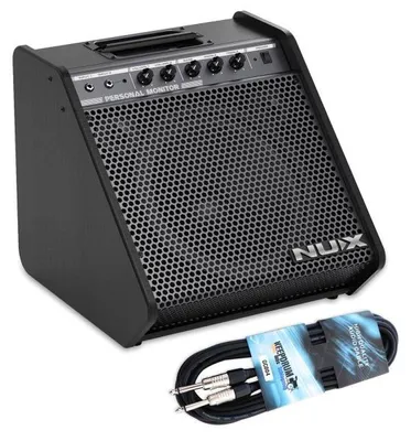 Produktbild von Nux Schlagzeug-Verstärker NPA-100 E-Drum Monitor mit Kabel