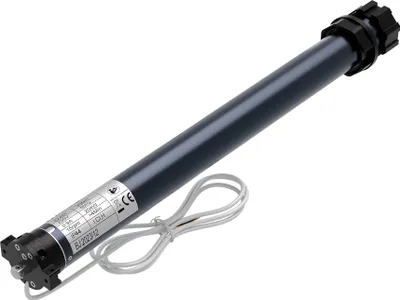 Produktbild von Wiltec Rollladenmotor 204 W 30 Nm mit mechanischem Endabschalter & Schutzart IP44 SW60, Motor für elektrische Rollladen