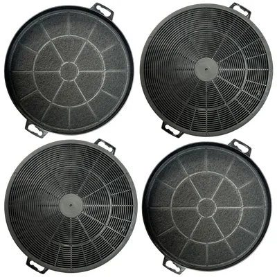 4er-Pack AK01 Aktivkohlefilter für Dunstabzugshauben