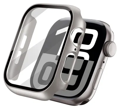 Imagen del producto de Carcasa rí­gida de cobertura completa para Apple Watch 10 / 11 / 12 - 46 mm - Titanium
