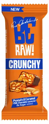 Obrázok produktu pre Baton BeRAW orzechy arachidowe karmel 40 g