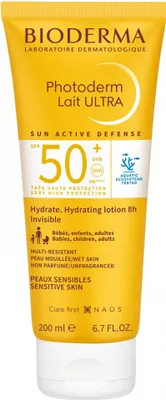 Immagine prodotto di Bioderma - Photoderm MAX Ultra Milk SPF50+ - Latte solare per pelli sensibili 200ml