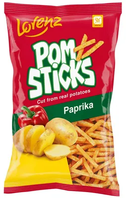 Produktbild von Pomsticks Paprika 100g