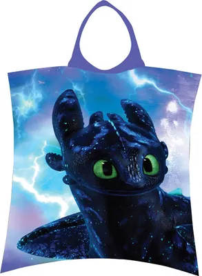 Zdjęcie produktu dla Ponczo Jak wytresować smoka magic 50x115 cm