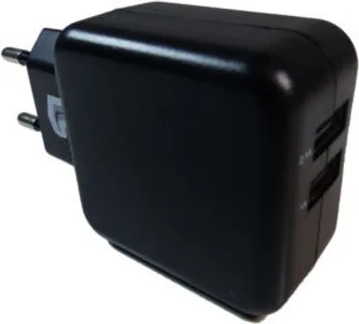 Produktbild von LS 2-Port USB Ladegerät USB 3000mA 3A für iPhone, iPad, Samsung 1x 2,1A / 1x 1A