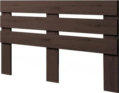 Produktbild von Lermowood Bettkopfteil "Z1" 200x90cm Wenge –Elegantes Kopfteil fürs Bett – stilvoll und bequem – verschiedene Größen & Farben - Massivholz Kiefer