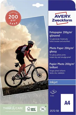 Immagine prodotto di AVERY ZWECKFORM Fotopapier "Superior Inkjet" 2572-50 665998 4004182410196