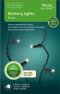 Produktbild von Lumineo Durawise Basic Beleuchtung schwarz 710 cm