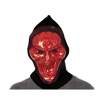 Produktbild von Maske Halloween Rot Dämon
