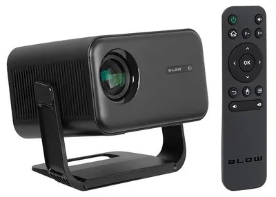Productafbeelding van BLOW Android TV, FullHD, MaxView, draagbare projector, zwart