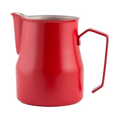 Produktbild von MOTTA Milchkännchen Milchkrug Milchkanne Edelstahl Rot Milk Pitcher 500 ml