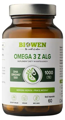 Obrázok produktu pre Biowen Algen-Omega-3, 60 kapsúl