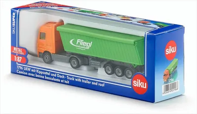 Obrázok produktu pre Nákladné vozidlo SIKU so sklápacím sedlom a strechou