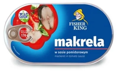 Obrázok produktu pre Makrela v paradajkovej omáčke 170 g
