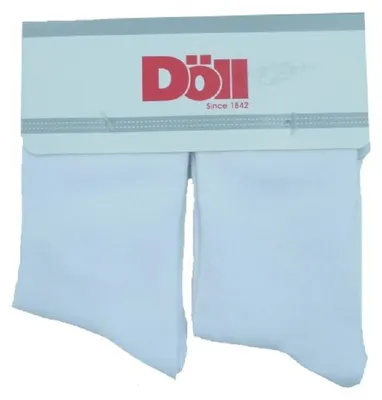 Produktbild von Döll Kinder uni 2er Pack Socken weiß 31/34
