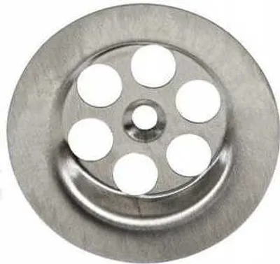 Produktbild von Siphonsieb aus Metall für Spülbecken, 69 mm, Silber