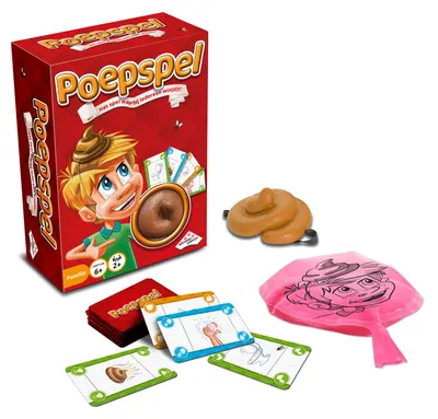 Produktbild von Poepspiel Kartenspiel lustiges Kinderspiel Kackspaß Familienspiel