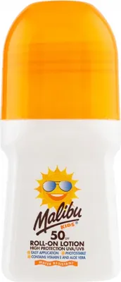 Image de Roll-On protecteur enfants SPF 50 Malibu Kids 50 ml - Une protection solaire très efficace