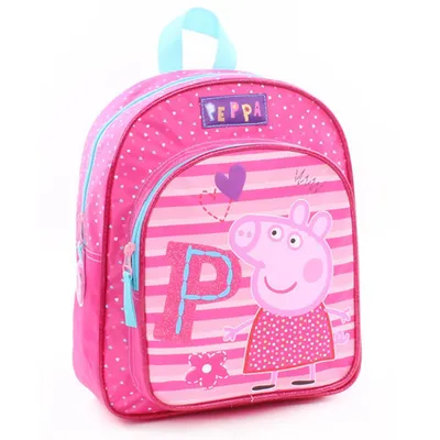 Obrázek produktu pro Vadobag Lesklý cyklámenový batoh Peppa Pig