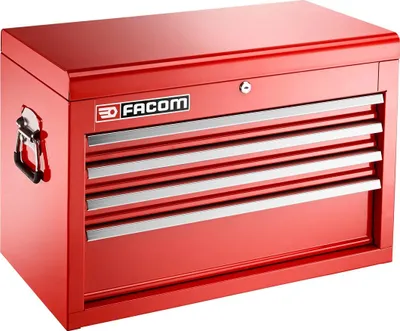Produktbild von Facom Stahlblech-Werkzeugkasten 4 Schubladen