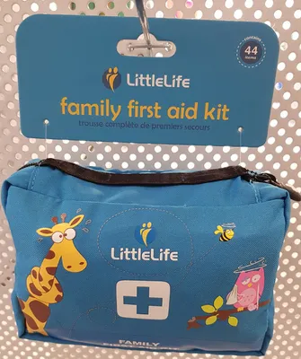 Produktbild von LittleLife Familien Notfall-Apotheke Erste Hilfe Kasten Verbandskasten für unterwegs - Family First Aid Kit
