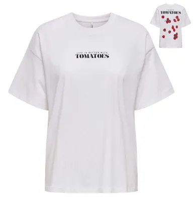 Produktbild von Only ONLVIVVI S/S LOVELY TOP JRS Bright Whi L