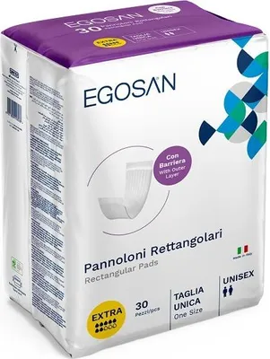 Image de Egosan Pad Rectangular Intraversable - 8 paquets de 30 protections