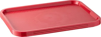 Zdjęcie produktu dla APS-Germany 00535, Klasyczna taca do serwowania, Prostokąt, Polipropylen (PP), Czerwony, 410 mm, 305 mm