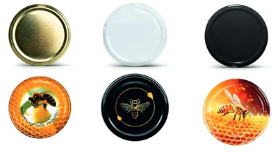 Obrázek produktu pro Akada, kovový uzávěr pro sklenice, průměr 82 mm, určený pro sklenice s šestibodovým aretačním systémem