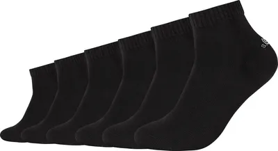 Produktbild von s.Oliver Kurzsocken Originals Basic 6er Pack black 43-46