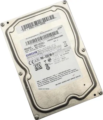 Produktbild von Samsung Spinpoint F3 1000GB HDD, Festplatte, Serial ATA II, 0 - 60 °C, -40 - 70 °C, 5 - 90%, 5 - 95%