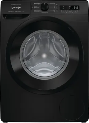 Produktbild von Gorenje WNPI84APSB Waschmaschine, FastWashing, Steamtech, Nachlegefunktion, 8 kg, Schwarz