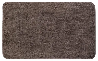 Produktbild von Badezimmerteppich rutschfest waschbar Braun 40x60 cm