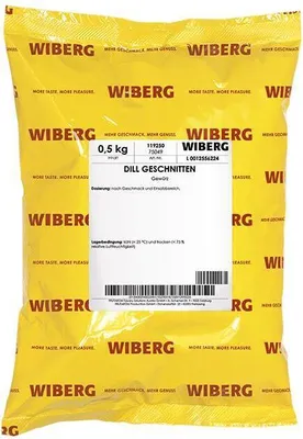Produktbild von Wiberg-Dill, geschnitten 500g