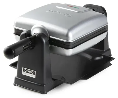 Image de Gaufrier rotatif 1400w inox/noir - Domo - DO9272W -