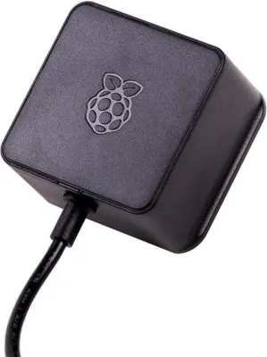Zdjęcie produktu dla Raspberry Pi RPI PS 15W BK EU, PC, Wewnętrzna, 96 - 264 V, 15,3 W, 5.1 V, 3 A